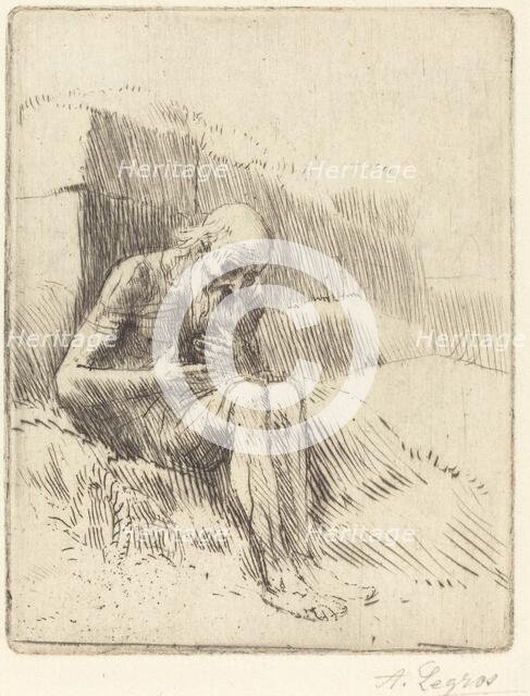 Job, 2nd plate. Creator: Alphonse Legros.