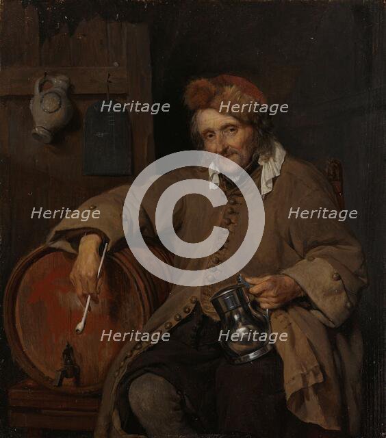 The Old Drinker, c.1661-c.1663. Creator: Gabriel Metsu.