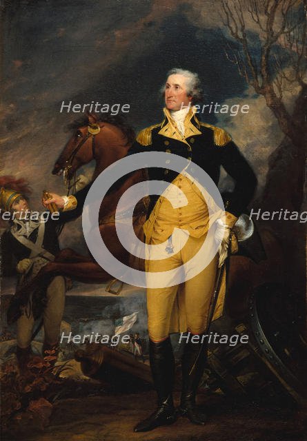 George Washington before the Battle of Trenton, ca. 1792-94. Creator: John Trumbull.