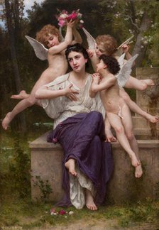 Dream of Spring (Rêve de printemps), 1901. Creator: William-Adolphe Bouguereau.