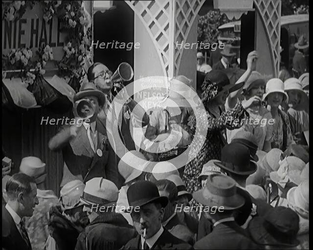 Crowds of People Having Fun at a Garden Fete, 1926. Creator: British Pathe Ltd.