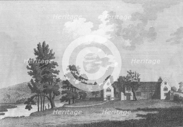 'Medmenham Abbey near Henley on Thames', 1787. Artist: J Newton.