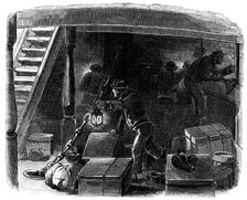 Searching for Stowaways, 1850. Creator: Unknown.