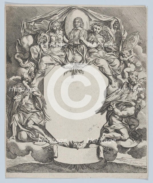 Portrait of Pierre Séguier, 1672. Creator: Gerard Audran.