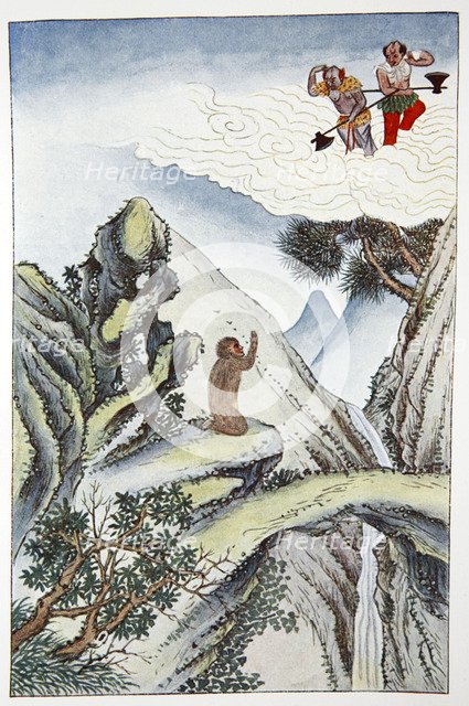 'The Birth of the Monkey', 1922. Artist: Unknown