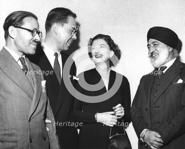 UNESCO general conference meets in Paris, November 1952. Artist: Unknown