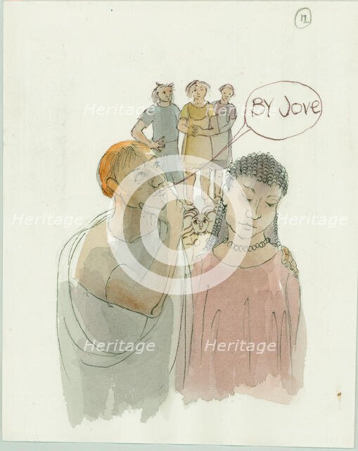 Marcus and Julia with the master craftsman and his two workers, 2003. Creator: Judith Dobie.