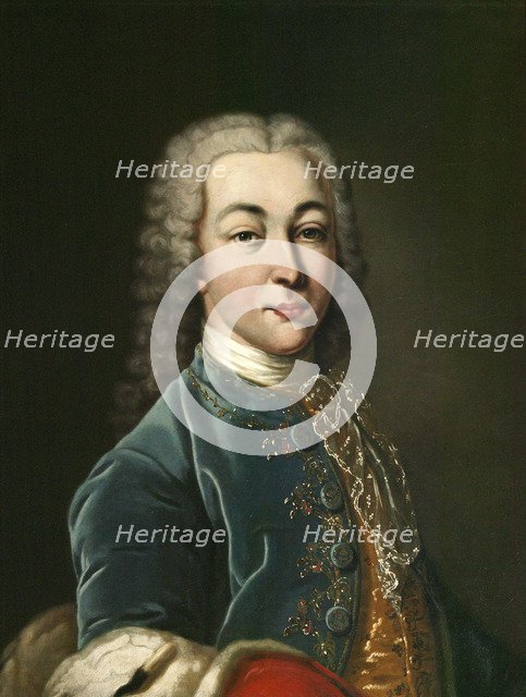 Portrait of the Poet Prince Antiokh Kantemir', (1708-1744), 1803. Creator: Anonymous.