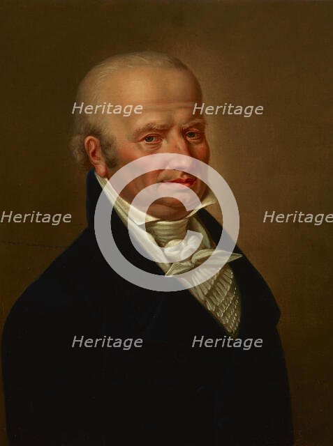 Portrait of Johann Hausner Sr, 1824. Creator: Karol Schweikart.