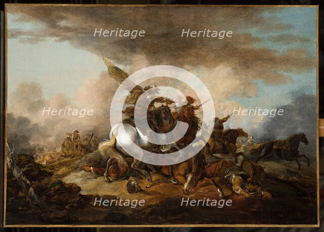 Battle Scene, before 1802. Creator: Aleksandr Orlovsky.