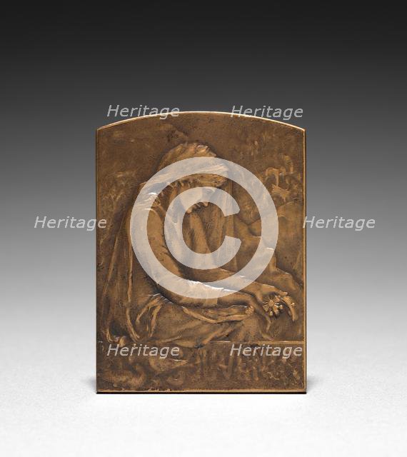 Medallion (obverse). Creator: Marie Alexandre Lucien Coudray (French, 1864-1932).