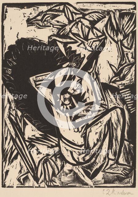 The Gull Hunter, 1913. Creator: Ernst Kirchner.