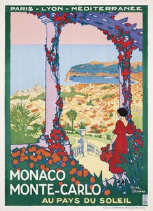Monaco, Monte-Carlo, c1922. Creator: Broders, Roger (1883-1953).
