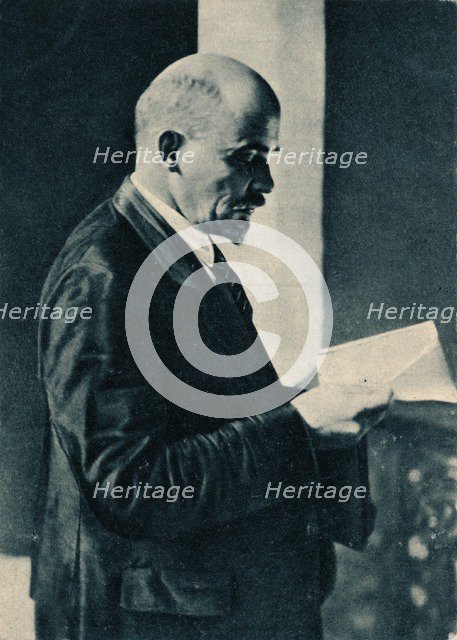 'Vladimir Ilich Lenin, Russian Bolshevik leader, Moscow, Russia, July', 1904. Artist: Unknown.