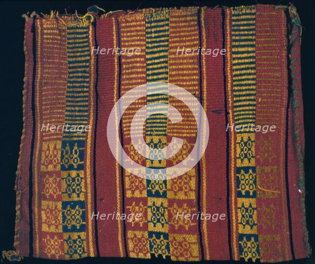 Bag, Peru, A.D. 1476/1532. Creator: Unknown.