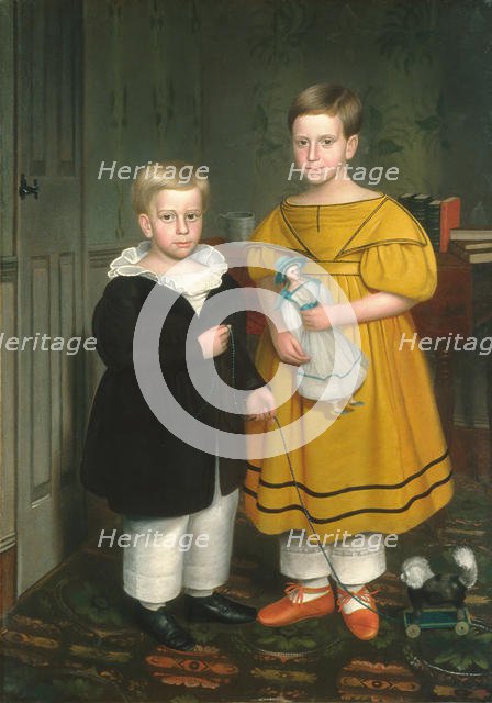 The Raymond Children, ca. 1838. Creator: Robert Peckham.
