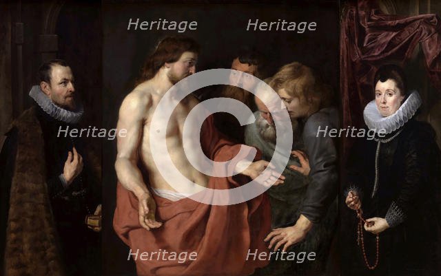 The Incredulity of Saint Thomas (The Rockox Triptych) , Between 1613 and 1615. Creator: Rubens, Pieter Paul (1577-1640).