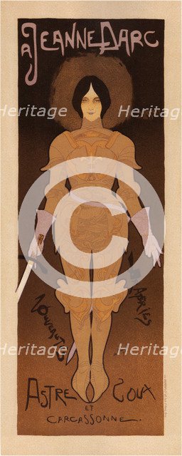 Joan of Arc, 1896. Artist: Feure, Georges de (1868–1928)