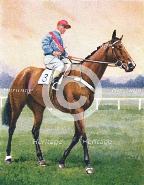 Bookseller, Jockey: G. Richards', 1939. Artist: Unknown.