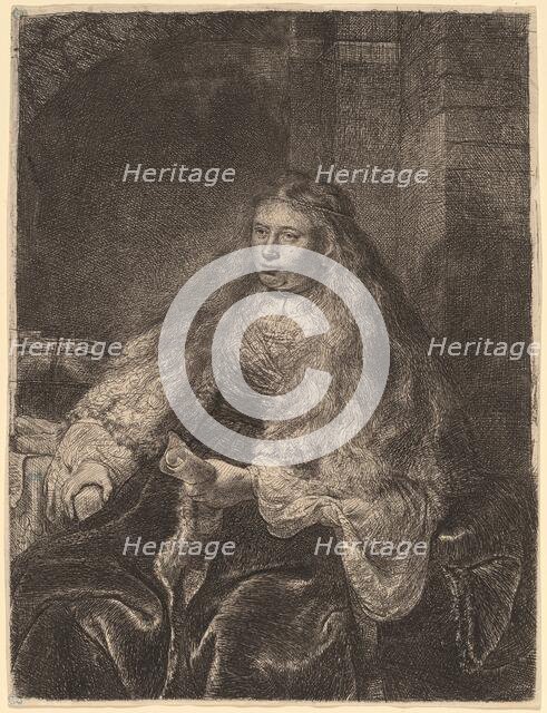 The Great Jewish Bride, 1635. Creator: Rembrandt Harmensz van Rijn.