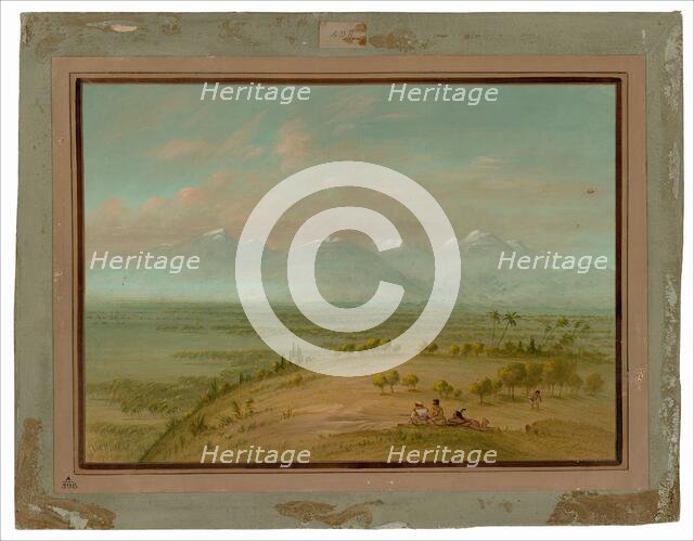 View of the Pampa del Sacramento, 1854/1869. Creator: George Catlin.