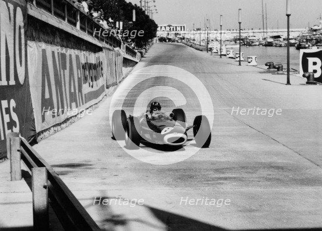 Graham Hill, Monaco Grand Prix, 1964. Artist: Unknown