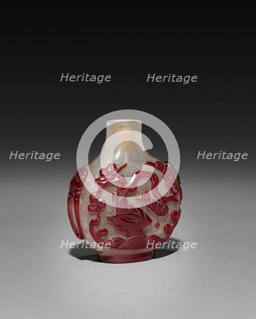 Snuff Bottle, 1644-1912. Creator: Unknown.