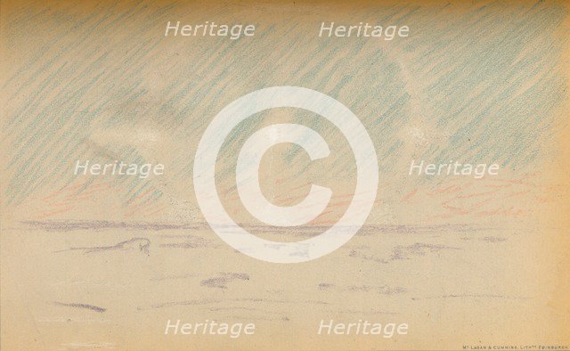 'Moon-Ring with Mock Moons, and a suggestion of Horizontal Axes, 24th November 1893', (1987) Artist: Fridtjof Nansen.