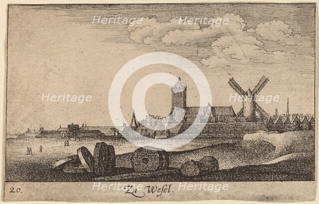 Wesel, 1635. Creator: Wenceslaus Hollar.