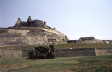 View of San Felipe de Barajas castle.