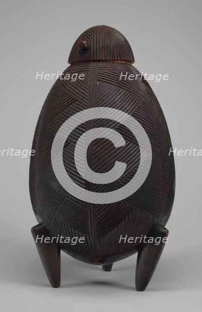 Lidded Container, South Africa, Mid-late 19th century. Creator: Unknown.