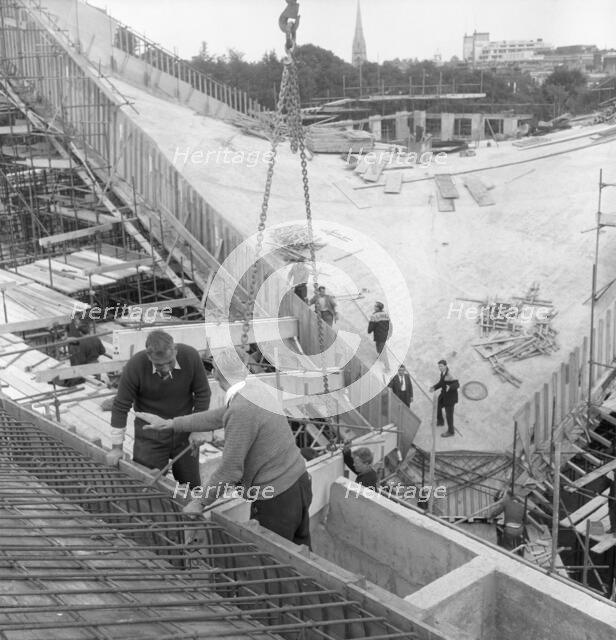 Commonwealth Institute, Kensington High Street, Kensington, London, 07/09/1961. Creator: John Laing plc.