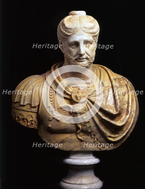 Bust of Hannibal Barca.