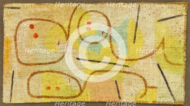 Reclining, c1937. Creator: Paul Klee.