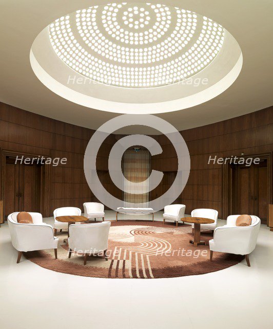 Entrance hall of Eltham Palace, Greenwich, London, 2008. Artist: Historic England Staff Photographer.