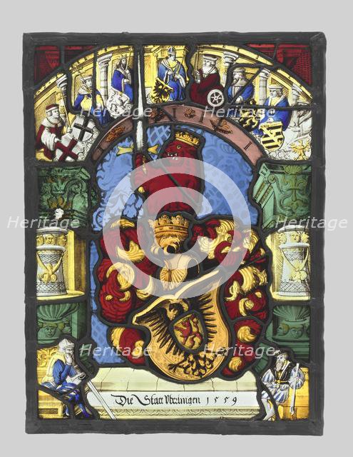 Arms of Ueberlingen, 1559. Creator: Unknown.