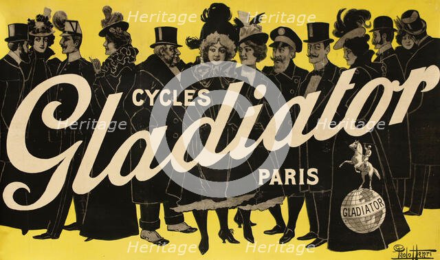 Cycles Gladiator, c. 1900. Creator: Henri, Paolo (active 1900s-1910s).