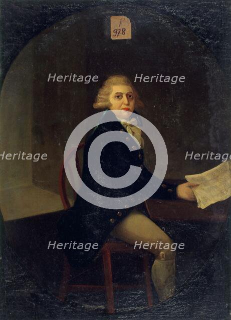 Portrait of a man, between 1789 and 1799. Creator: Unknown.