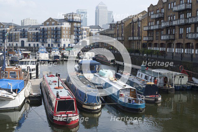 Limehouse Basin, 2009. Creator: Ethel Davies.