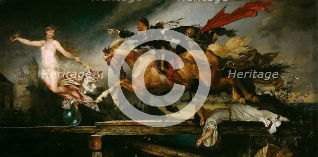 The Pursuit of Happiness, 1863-1868. Creator: Henneberg, Rudolf (1825-1876).