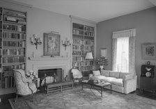 William S Paley, residence in Manhasset, Long Island, 1942. Creator: Gottscho-Schleisner, Inc.