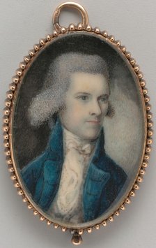 Portrait of a Gentleman, ca. 1785. Creator: Nathaniel Hancock.