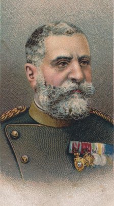 Radomir Putnik (1847-1917), Serbian Field Marshal, 1917. Artist: Unknown