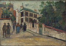 12 rue Cortot, Montmartre, 1921. Creator: Maurice Utrillo.
