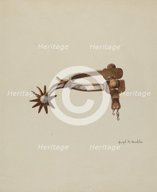 Spur, 1935/1942. Creator: Hazel Sheckler.