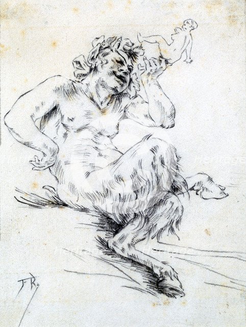 'Fauna', c1850-1898. Artist: Felicien Joseph Victor Rops