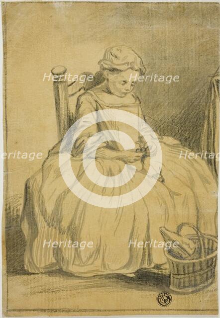 Girl Eating Cherries, n.d. Creator: Unknown.