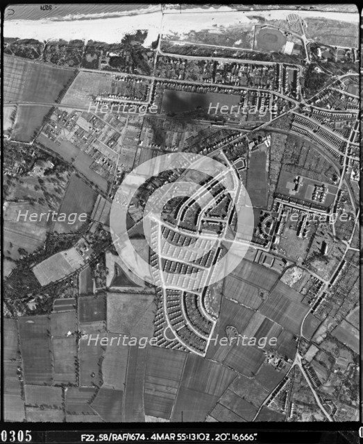 Lowestoft, Sufolk, March 1955. Artist: RAF photographer.