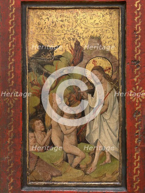 Descent to Hell, 16th century. Creator: Anon.