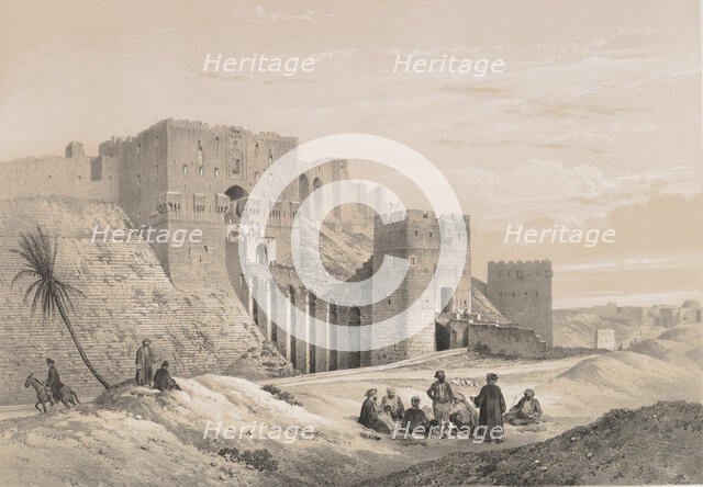 48. Château d’Alep, 1843. Creator: Joseph Philibert Girault De Prangey.